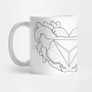 Sacred Heart Fire Mug